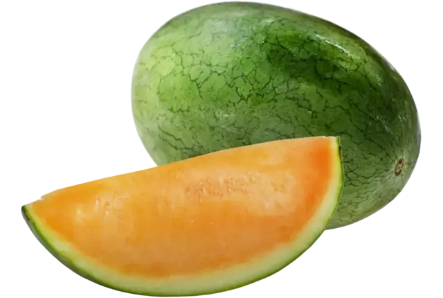 Watermeloen oranje maat 7 kist 10 stuks